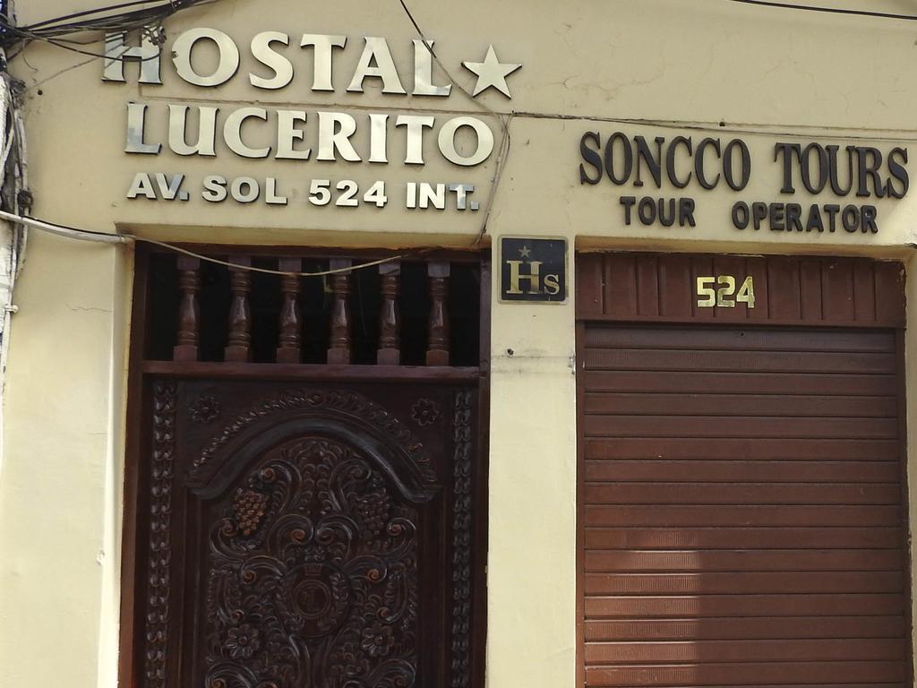 Hostal Lucerito Куско Экстерьер фото